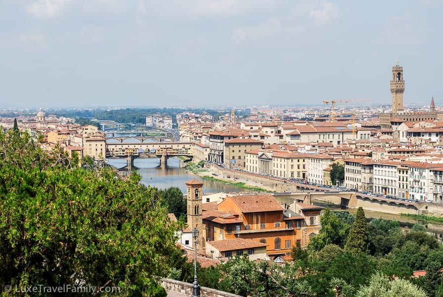 Piazza Michelangelo Florence Best places to visit in Italy with Kids