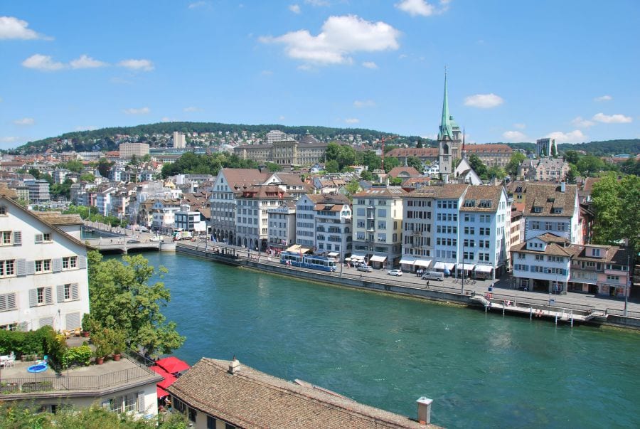 Limmet River Zurich