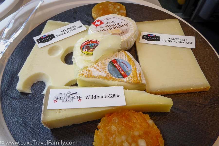 Swiss cheese plate SBB Train