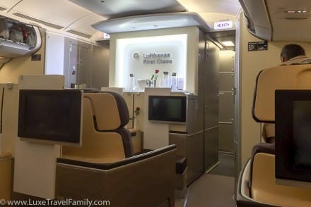 Lufthansa A330-300 First Class cabin