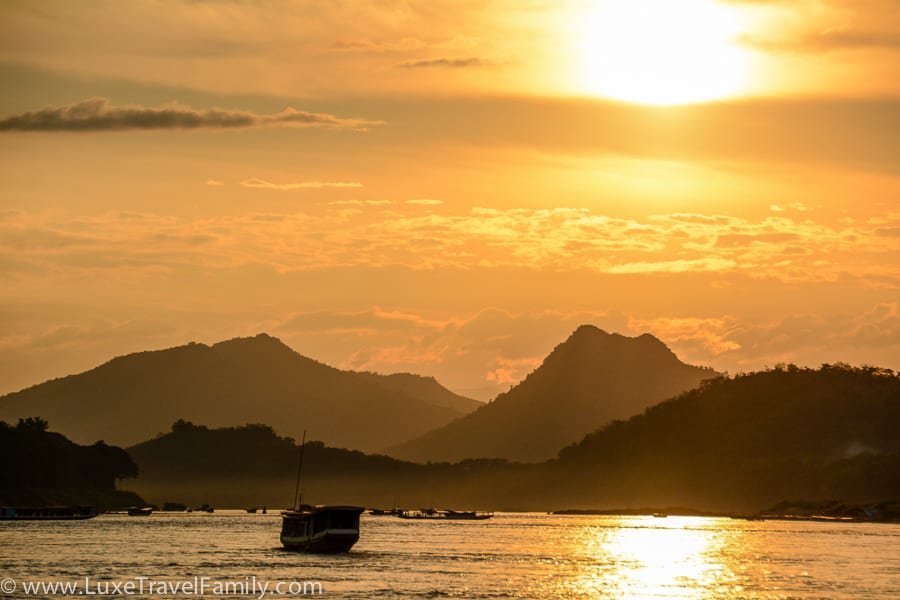 Mekong River at sunset top travel experiences in 2015
