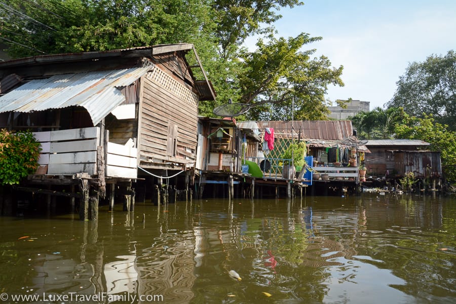 Thonburi silt houses explore Bangkok by long tail boat