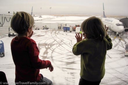 Top tips for flying with kids in Calgary