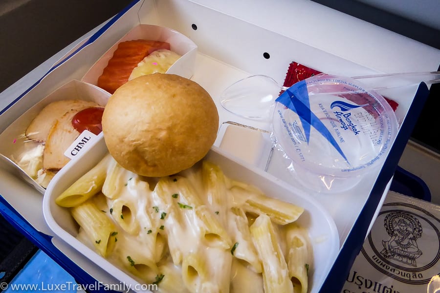 Bangkok Airways Economy Class Review Children's Meal