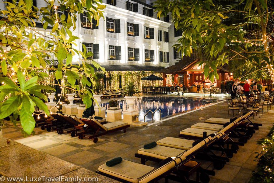 Hotel Metropole Hanoi Club Floor pool