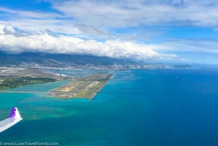 Hawaiian Airlines A330 First Class Honolulu Airport