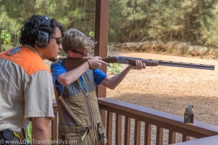 Learning sporting clays things to do on Lanai